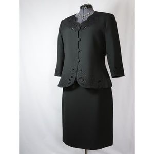 Le Suit Petite Skirt Suit